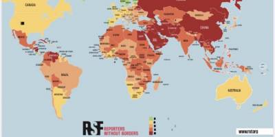 Basın özgürlüğü:  Kıbrıs'ın güneyi 65, kuzeyi 81, Türkiye 149'uncu sırada