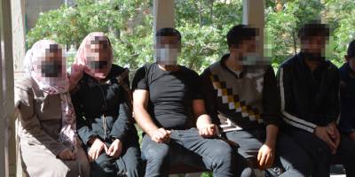 Yasak bölgeyi ihlal eden 13 kişi tutuklandı