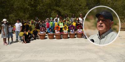 Gönyeli Kent Park’ı yeşeriyor