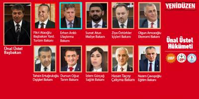 İŞTE YENİ KABİNE