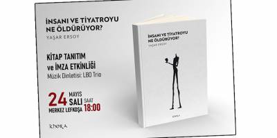 Yaşar Ersoy’dan yeni kitap “İnsanı ve Tiyatroyu Ne Öldürüyor?” Khora yayınlarından çıktı