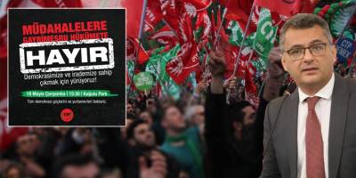 “Müdahaleye, çözümsüzlüğe ve gayrı meşru hükumete ‘hayır’ demek için sokaktayız”