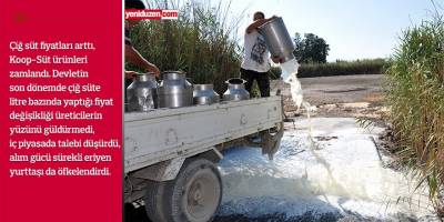 Sütün de tadı kaçtı!