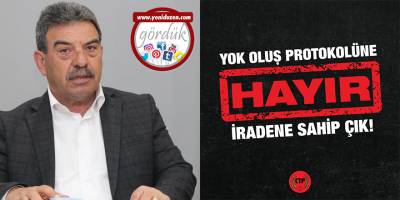 Sorakın: “Bu bir “yok oluş” protokolüdür”