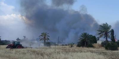 İskele'deki yangın kontrol altına alındı