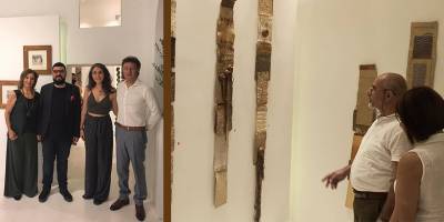 Emel Samioğlu’nun, VORTEX / GİRDAP sergisi açıldı
