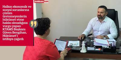 “Hükümet etme hakkınız yok…”