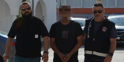 Ercan’dan geçti, otoparkta yakalandı