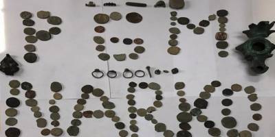 Bizans ve Roma dönemlerine ait eski eser bulunan kişi tutuklandı