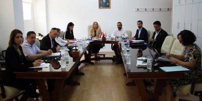 Hukuk, Siyasi İşler ve Dışilişkiler Komitesi dün toplandı