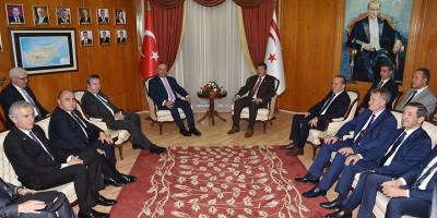 Çavuşoğlu, hükümet ortakları ile görüştü