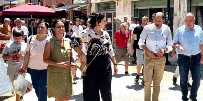 HP, Arasta esnafının sorunlarını dinledi