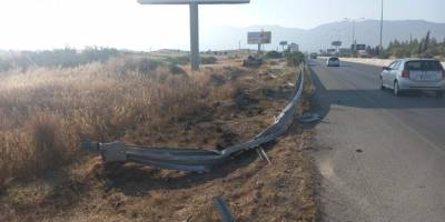 Takla attı, hafif yaralandı