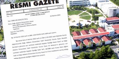 DAÜ’de 2 görevden alma, 2 atama