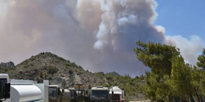 Yaklaşık 5 bin 500 dönüm yandı