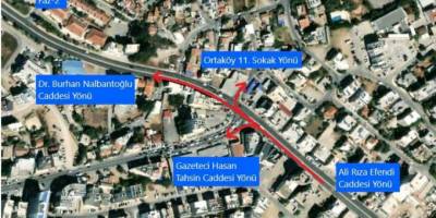 Lefkoşa Ortaköy’de trafik ışıklarında Pazar günü düzenleme yapılacak