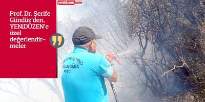 “Ara bölgeye koysunlar helikopterleri yangın çıkan yere müdahale etsin”