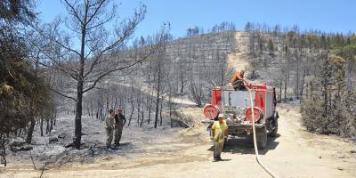 Oğuz: “Tehlike sürüyor” / İtfaiye Müdürü: "Yangın kontrol altına alındı"