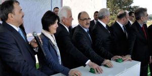 Su projesinde yeni temeller atıldı...