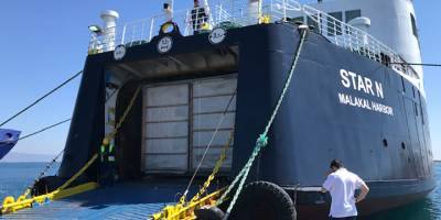 Türkiye’den 2 jeneratör geldi