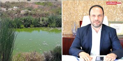 İskele’de dere yatağına lağım suyu akıtan bir şantiye mühürlendi