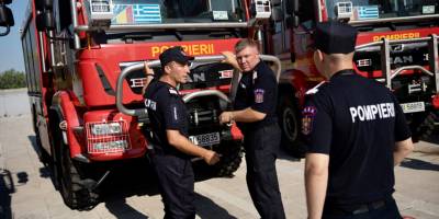Olası yangınlarda yardım etmek üzere yaz boyunca hazırda bekleyecekler...