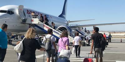 Ercan’a inen uçak sayısı geçen yıla göre yüzde 220 arttı