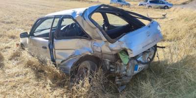 Trafik kazasında 1 kişi ağır yaralandı