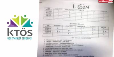 KTÖS: "Tasarlanan bu kamplar Nazım Hoca’nın vizyonu mu?"