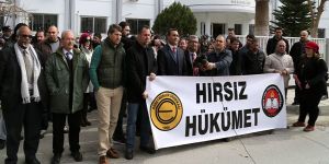 Öğretmenler geçiçiler için eylem yaptı