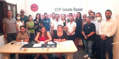 CTP İskele Gençlik Örgütü yeni başkanı ve yönetimini seçti