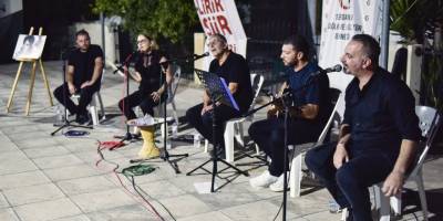 Lirik Şiir Grubu Serdarlı’da sahne aldı