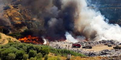 Lefke çöplüğü için kriz masası çağrısı