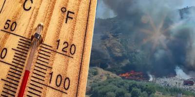 “Sıcaklık 45 derece üzerine çıkacak, yangına dikkat!”