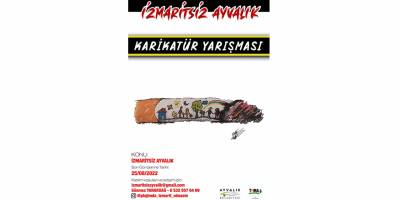 Ayvalık Belediyesi’nin “İzmaritsiz Ayvalık” karikatür yarışması Kıbrıslı çizerlere de açık