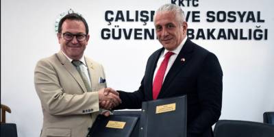 Çalışma Bakanlığı ile Kıbrıs Türk Ticaret Odası arasında işbirliği protokolü imzalandı