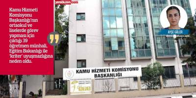 39 öğretmen sınavına 1.836 başvuru