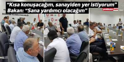 Bakanlık binasında, bakan başkanlığında UBP toplantısı!