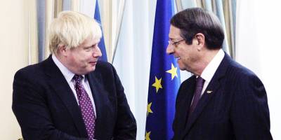 Johnson’dan Anastasiadis’e mektup: “İki devletli çözümü reddediyoruz”