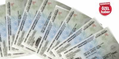 Kimlik kartı harçlarında 84 TL’den 432 TL’ye varan ZAM!