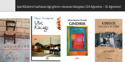 Işık Kitabevi haftanın ilgi gören-okunan kitapları