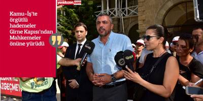 “Sözde temizlik ihalesi adı altında yasaya aykırı şekilde ihaleye çıkıldı ve yeni bir şirket kurduruldu”