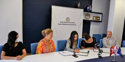 DAÜ ile Antik Mağusa Vakfı Arasında İş Birliği Protokolü imzalandı