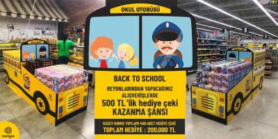 Okul hazırlığına Metgin’den büyük destek