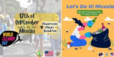 191 ülkede olduğu gibi Cumartesi günü Kıbrıs’ta da temizlik etkinliği düzenlenecek