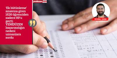 ‘Hiçbir şey olmamış gibi çocuklardan başarı bekledik’