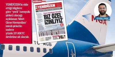 Sözde ‘yerli’ havayolu şirketinin sadece yüzde 25’i KKTC’ye ait