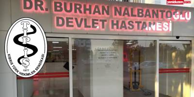 TIP-İŞ, eylemde… Hastanede bazı hizmetler durdu