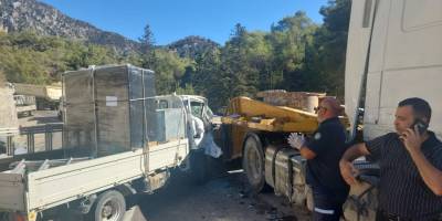 Tatlısu-Geçitkale anayolunda kaza: 1 kişi yaralandı