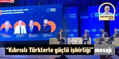 “Kıbrıslı Türklerle güçlü işbirliği” mesajı